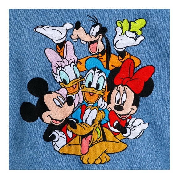 NWT Disney Mickey & Friends embroidered varsity jacket sold out htf unisex - Picture 4 of 4
